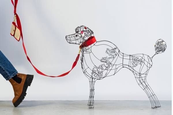 リュニフォーム「ペットコレクション」がビオトープ白金台で、限定ライトピンクの愛犬用バッグやリード