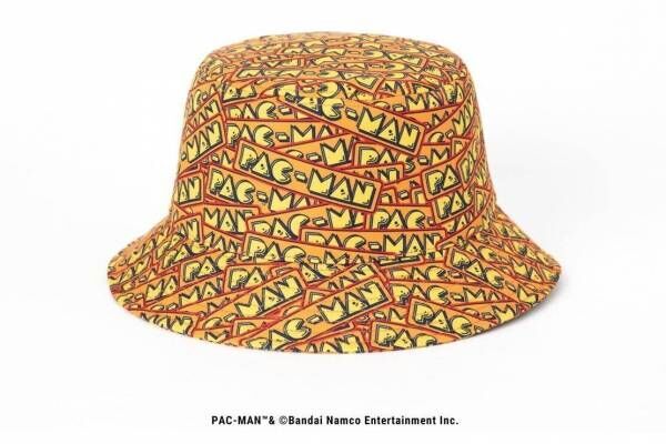 CA4LA「ナムコ」名作ゲームの帽子、パックマンのハット＆ディグダグの刺繍入りキャップなど