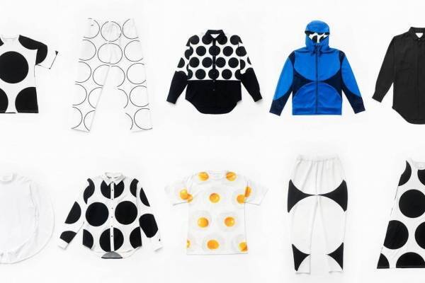 ドットファション専門店「ドドット」“目玉焼き柄”や“サークルシルエット”のTシャツなど表参道に