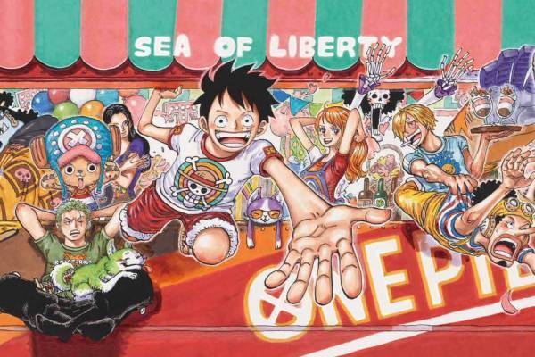 漫画『ONE PIECE』連載25周年記念グッズ展が東京で、25年分のグッズを厳選して展示
