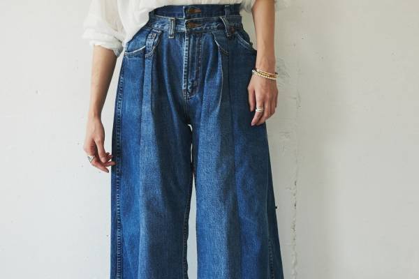 77サーカ“1点もの”リメイクデニムをカレンソロジー別注で、ルーズシルエットのスウェットも