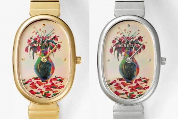 ブレダ 藍にいなのコラボ腕時計 描き下ろしのオリジナルイラストを文字盤に 22年7月9日 ウーマンエキサイト 1 2