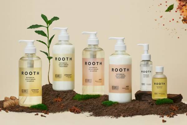 ボタニスト初の地肌エイジングケア「ルース」22年秋デビュー、厳選スパイスで地肌から本格ヘアケア