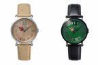 ヴィヴィアン・ウエストウッド アクセサリー「ORB」ロゴの腕時計、コーラルオレンジ＆グリーンの新色