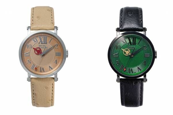 ヴィヴィアン・ウエストウッド アクセサリー「ORB」ロゴの腕時計、コーラルオレンジ＆グリーンの新色