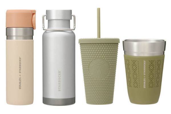 スターバックス夏限定グッズ第3弾はアウトドアがテーマ、アースカラーのステンレスボトルやカップ