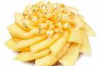 カフェコムサ“黄金色のスイカ”「金色羅王」のケーキ、甘くジューシーな果肉×フロマージュブラン
