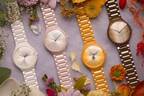 ラドー“四季を纏う”新作腕時計、ローズピンク×花びらクリスタルの春ウォッチなど