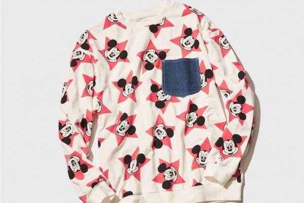 ミッキー&フレンズの限定アイテムがルミネエスト新宿に、ミッキーの総柄Tシャツやコミック柄スウェット