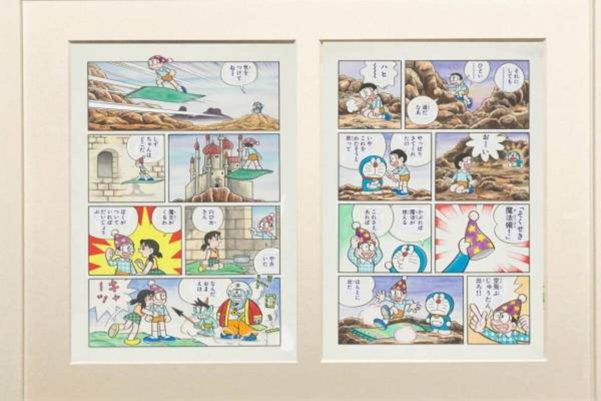 藤子 F 不二雄ミュージアム 10周年記念原画展 ドラえもんやパーマンのまんが原画を展示 22年7月16日 ウーマンエキサイト 1 3