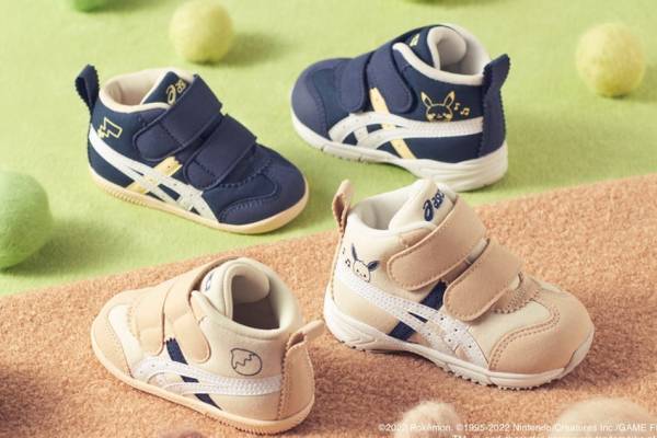 アシックスの「ポケモン」子ども靴、ピカチュウ＆イーブイやゲンガーの新作スニーカー