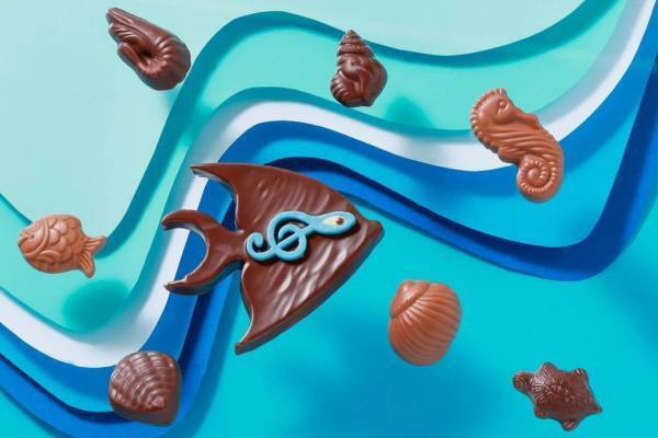 ジャン＝ポール・エヴァン 夏限定“海の生き物”ショコラ、ユニークなヒラメのチョコなど