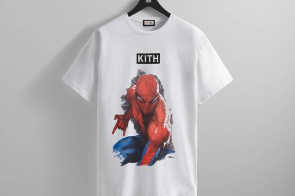 KITH「スパイダーマン」60周年記念コレクション、アートワークを配したTシャツやセーター