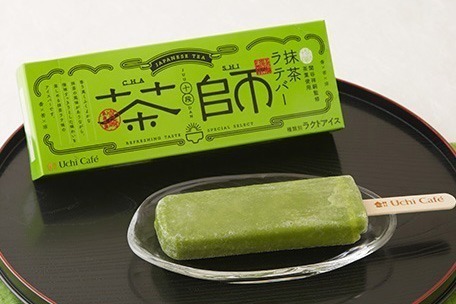 ローソンから新作抹茶ラテアイスバー、“茶師十段”の関谷祥嗣が監修する茶葉を使用