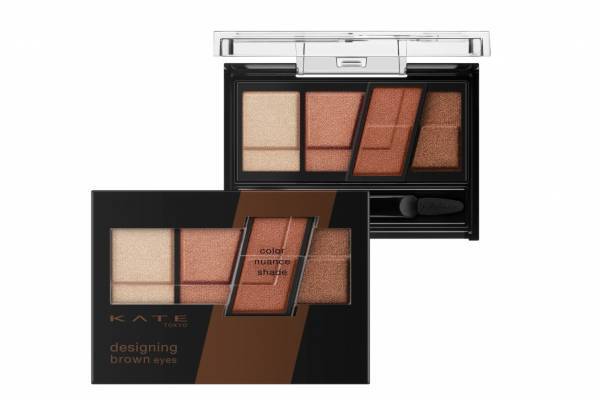 ケイト2022年秋コスメ、“色陰仕込み”の新色ブラウンシャドウ＆秋カラーの抜け感ライナーなど
