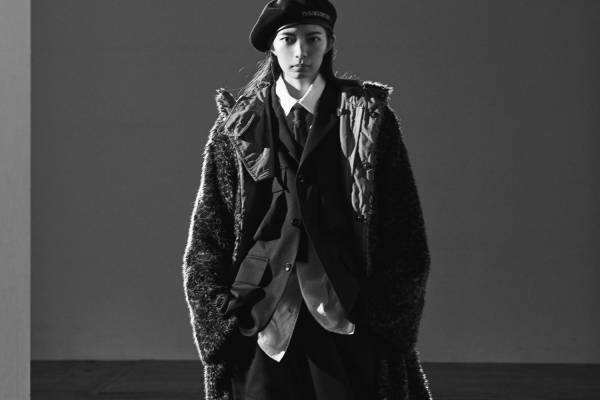 ワイズ バングオン！新作、ヴィンテージ着想のフェイクファーミリタリーコートや墨染リネンコート