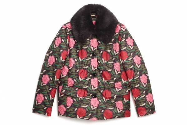 ケイト・スペード“インテリア”着想の新作ウェア、“バラの花”モチーフのジャケット＆ドット柄ドレス