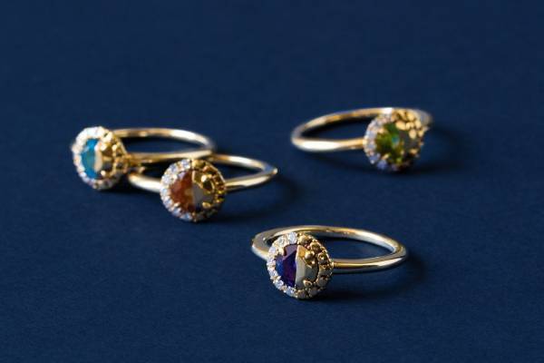 プリーク“アコヤパール”のピアス＆カラーストーンのリングなど新作ジュエリー、伊勢丹新宿店に集結