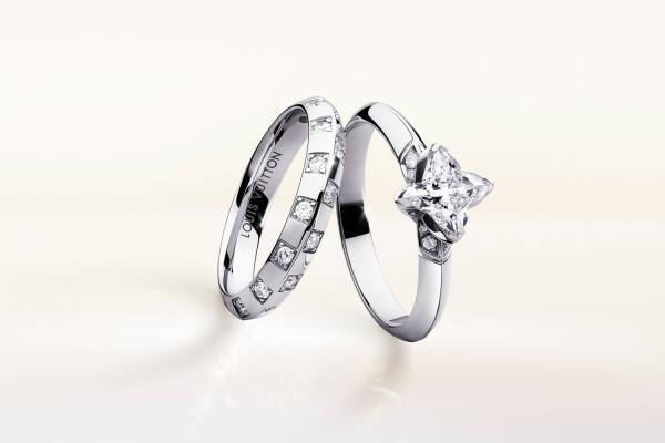 ルイ・ヴィトン新作ジュエリー「LV ダイヤモンド」モノグラム・フラワーをダイヤモンドで表現