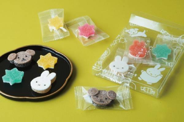 「みっふぃーおやつ堂」岐阜・飛騨高山に、“ミッフィー柄”もなか&カラフルなゼリー菓子など