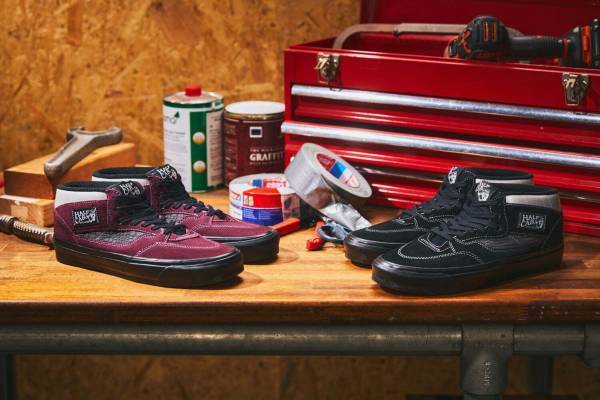 VANS新作スニーカー「ハーフキャブ」90年代に流行した“カスタムシューズ”を完全再現