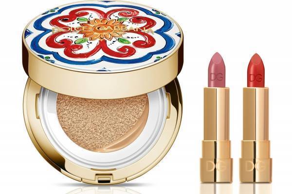 ドルチェ＆ガッバーナ ビューティ22年秋コスメ、“ミニリップ付き”限定クッションファンデキット
