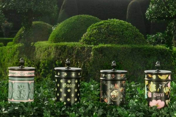 「グッチ デコール」新作インテリア、花柄＆ビー(ハチ)のキャンドルや動物モチーフのグラスなど