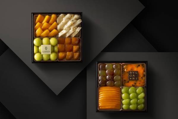 ブルガリ イル・リストランテ ルカ・ファンティン×日本橋 千疋屋、“宝石箱”のようなスイーツボックス