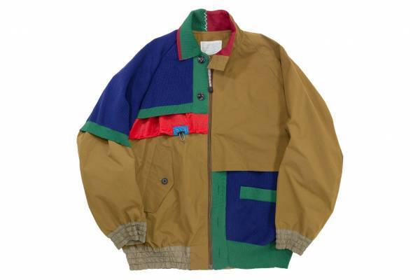 カラー 22年秋冬の限定ブルゾン、カラフルなニット＆メッシュをドッキング - 福岡の限定ストアで