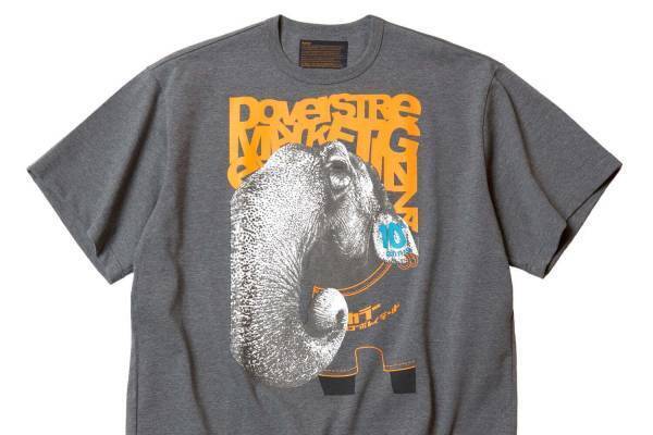 カラー“象”モチーフのTシャツ＆トート、ドーバー ストリート マーケット ギンザ10周年記念で