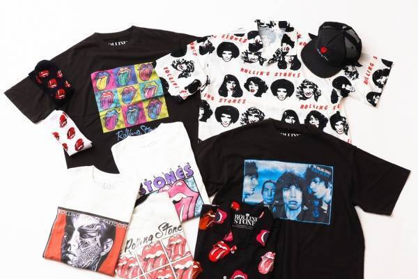 ジャーナル スタンダード×「ザ・ローリング・ストーンズ」“古着にありそうでない”バンドTシャツ