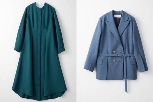 ミューラル、フレアシルエットのシャツドレス＆ニュアンスカラーのジャケット - 渋谷では試着会開催