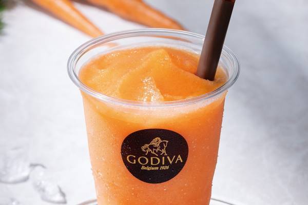 ゴディバ新作「カカオフルーツジュース with キャロット」カカオ果実×ニンジンの爽やかな甘み