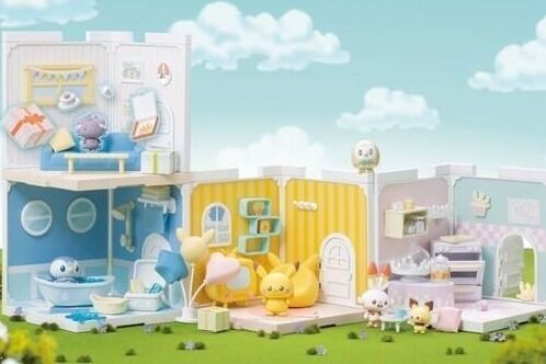 “ポケモンのシェアハウス”イメージの玩具「ポケピースハウス」誕生、ピカチュウやポッチャマが付属