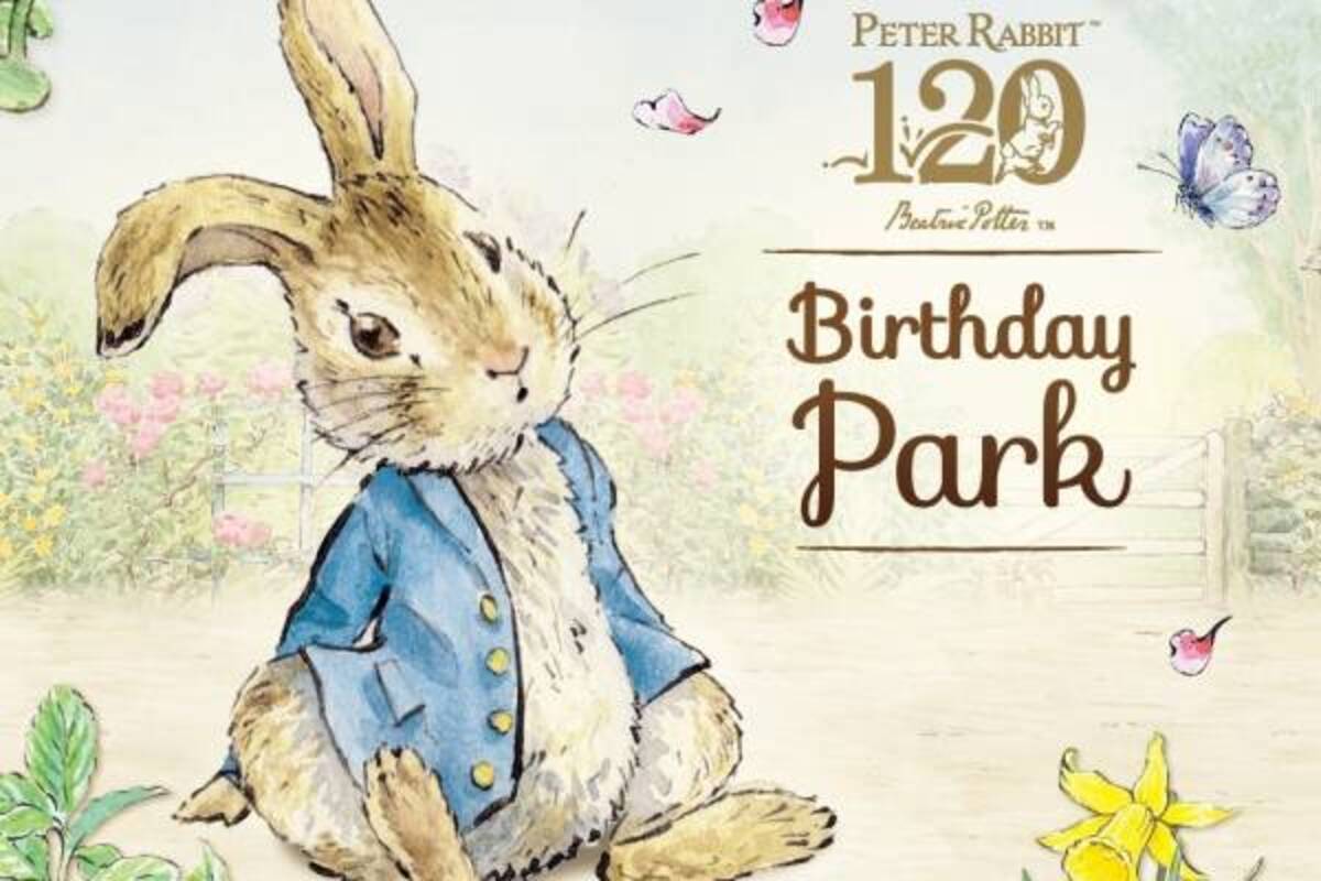 ピーターラビットバースデーパーク そごう千葉店で 英国初版本パネル展示 グッズ約800点以上を販売 22年8月11日 ウーマンエキサイト 1 3 ピーターラビットバースデーパーク そごう千葉店で 英国初版本パネル展示 グッズ約800点以上を販売 22年8月11日 ウーマンエキサイト 1 3