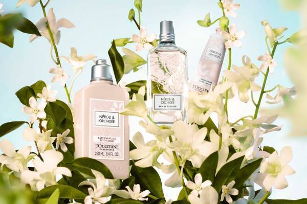 ロクシタン22年秋コスメ、"上品なホワイトフラワーの香り”「ネロリオーキデ」がリニューアル