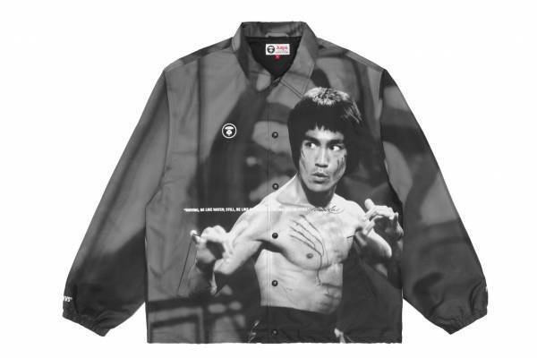 エーエイプ バイ ア ベイシング エイプ×ブルース・リー、映画のワンシーンを配したジャケットなど