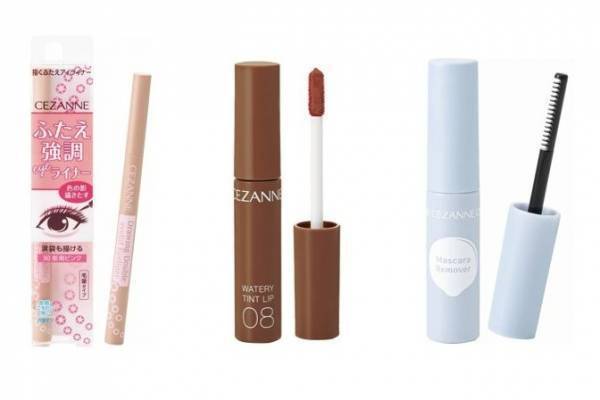 セザンヌ22年冬コスメ、描くふたえアイライナーに「影用ピンク」＆ブラウン色の濡れツヤティント