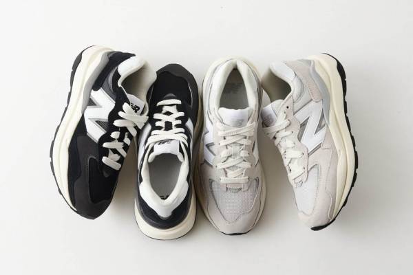 ニューバランス×ビューティ＆ユースのスニーカー「W5740」モノトーン配色に”ビッグNロゴ”