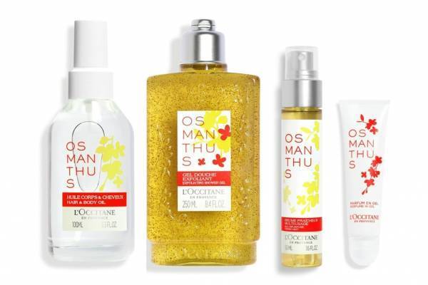 ロクシタン22年秋“金木犀”香る「オスマンサス」限定ボディケア、“思わずふりむく”花と果実の香り