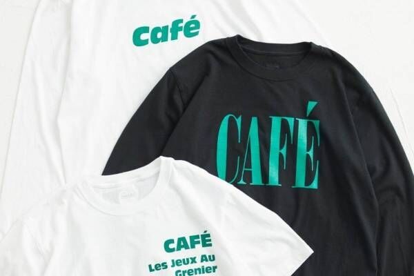 ビューティ＆ユース「表参道の老舗カフェ」着想の”CAFE”Tシャツ、タンタンとトリプルコラボ