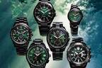 シチズン“グリーン×ブラック”の限定腕時計 - 植物の生命力から着想、エコ・ドライブ搭載の全6型