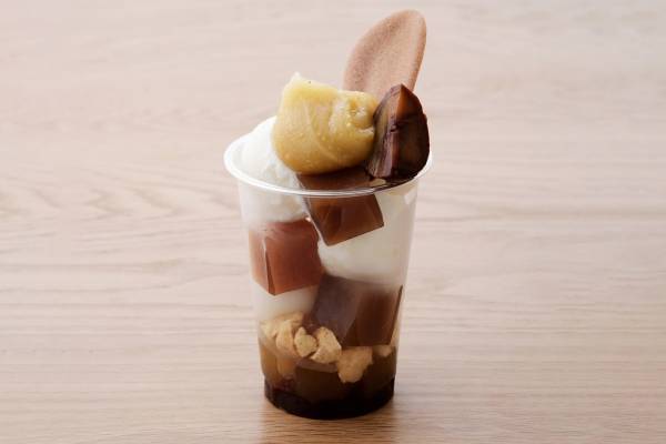 トラヤあんスタンド“栗づくし”の秋スイーツ、もっちり白玉&和栗あんペーストの「あんパフェ」など