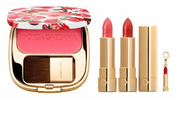 ドルチェ＆ガッバーナ ビューティ冬コスメキット、“花びら”チーク＆ミニリップ2本入りセットなど