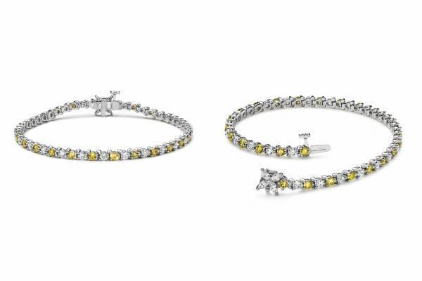 ティファニー“イエロー ダイヤモンド”輝く限定ブレスレット、「ティファニー ビクトリア」から