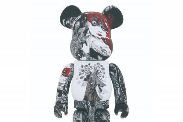 伊藤潤二のホラー漫画『うずまき』『富江』のベアブリック&ウェア、ヨウジヤマモト社「S'YTE」から
