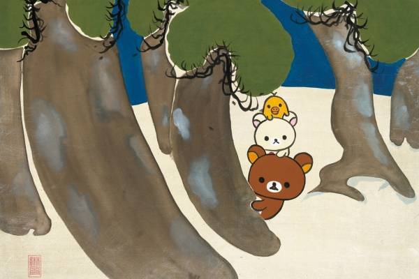 展覧会「響きあうジャパニーズアート」京都で、琳派や若冲×リラックマ＆初音ミクがコラボした日本画