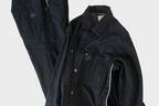 ヨークのワンエルディーケー別注デニムジャケット＆パンツ、色褪せた色調のブラックデニムを採用