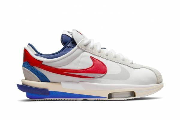 ナイキ×sacai新作スニーカー「ズーム コルテッツ」トリコロールカラーで、ズーム エア搭載