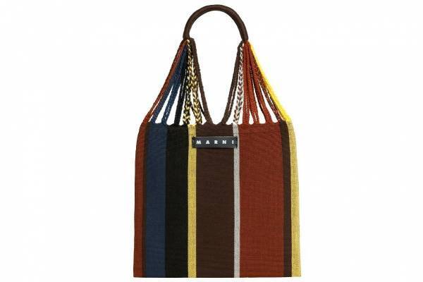 「マルニ マーケット」神戸阪急に新作バッグが集結、ハンモックバッグやボートバッグの新色
